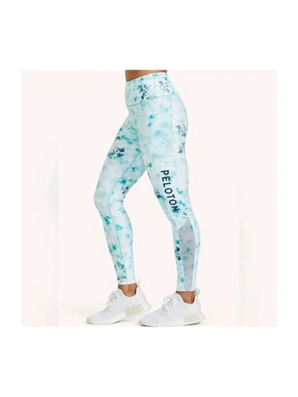Peloton - Diamond Tie Dye Blue Leggings Size Small